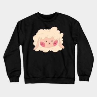 Cute Pink Sheep Lover Crewneck Sweatshirt